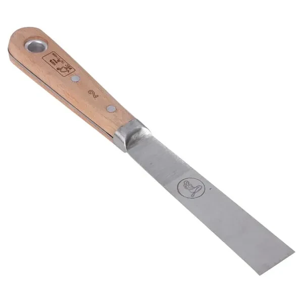 PLAMUURMES PROFESSIONAL MET HOUTEN HEFT BLADBREEDTE: 20MM ENGELS MODEL