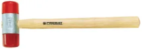 PROMAT PLASTIC HAMER HOOFDD. 32 MM KOPLENGTE 96 MM CELLULOSEACETAAT ROOD HOUT